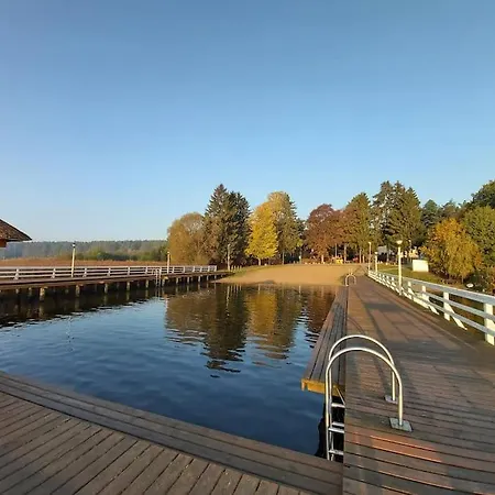 Uroczy Letniskowy Z Kominkiem 100m2 Ferienhaus *