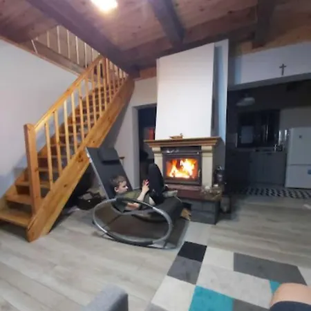 Uroczy Letniskowy Z Kominkiem 100m2 Holiday home Bogaczewo (Ostroda)